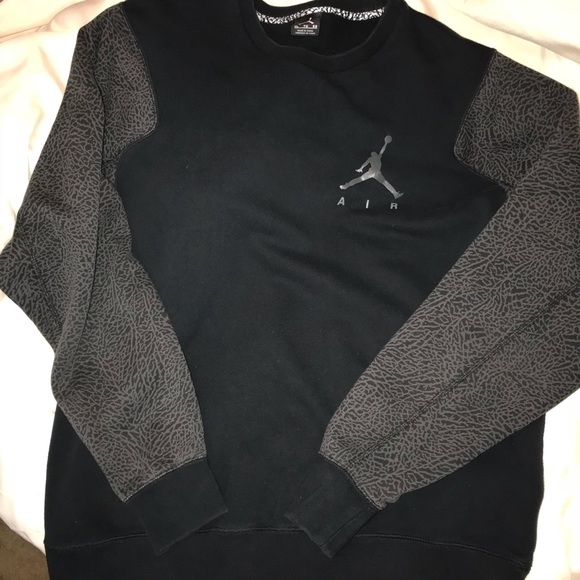 jordan black sweater